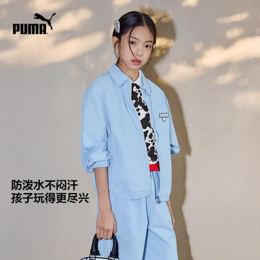 PUMA彪马童装2026春季新款儿童便服长袖上衣翻领设计简约时尚 商品图1