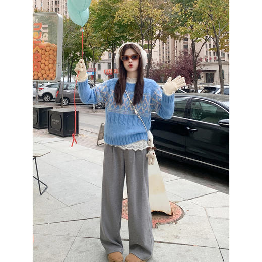 <曾小咸推荐> 2.5 现货秒杀 ！微信超特价！韩系费尔岛麻花毛衣 日常189.99 立减100 秒杀89.99！！ 商品图2