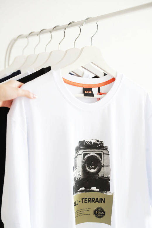 大印花tee合集，反差氛围感半袖儿。宽松设计全棉圆领t恤E012766 商品图4