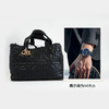 【95新】Dior迪奥Toujours手袋中号黑金Toujours土著托特包手提包女士260126NJS28 商品缩略图10