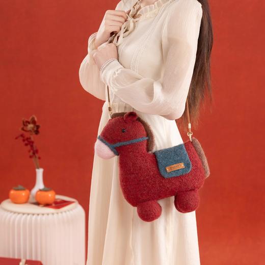 苏苏姐家鸿运小马包手工diy编织钩针莫兰迪8毛线团自制包包材料包 商品图2