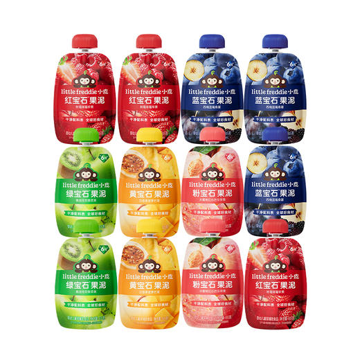 小皮蓝宝石果泥(多种口味任选)85g 商品图0