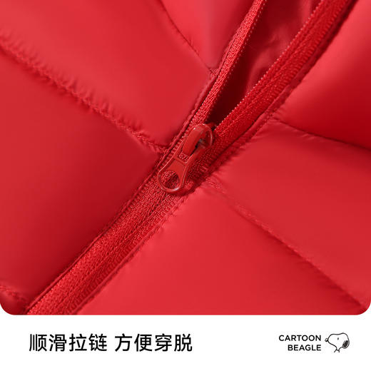 【90-160】【史努比】男女童冬款保暖羽绒马甲 商品图10