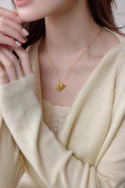 福禄双全  财源广进 葫芦福禄 好运相伴  银镀金开年首饰 做自己的幸运星 （非质量问题 不退不换） 商品图7