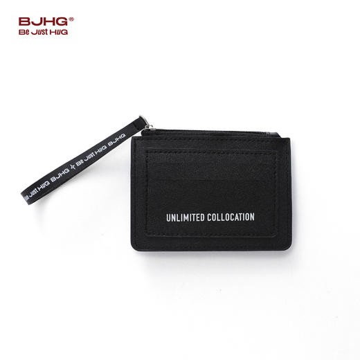 BJHG不计后果复古皮质卡包趣味潮流高级感日常小巧便携拉链零钱包 商品图3