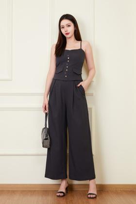 HAYES 简约气质通勤背心长裤西装套装 22228