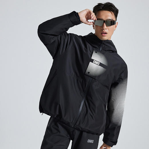 OMG运动 【羽绒三防】户外加厚内胆机能冬季男士外套防风防雨连帽 商品图1
