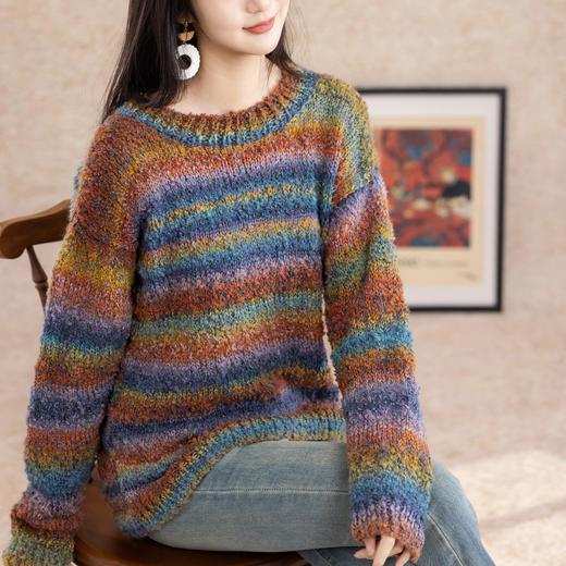 苏苏姐家澜彩新手毛衣手工diy编织棒针印象澜彩毛线团衣服材料包 商品图1