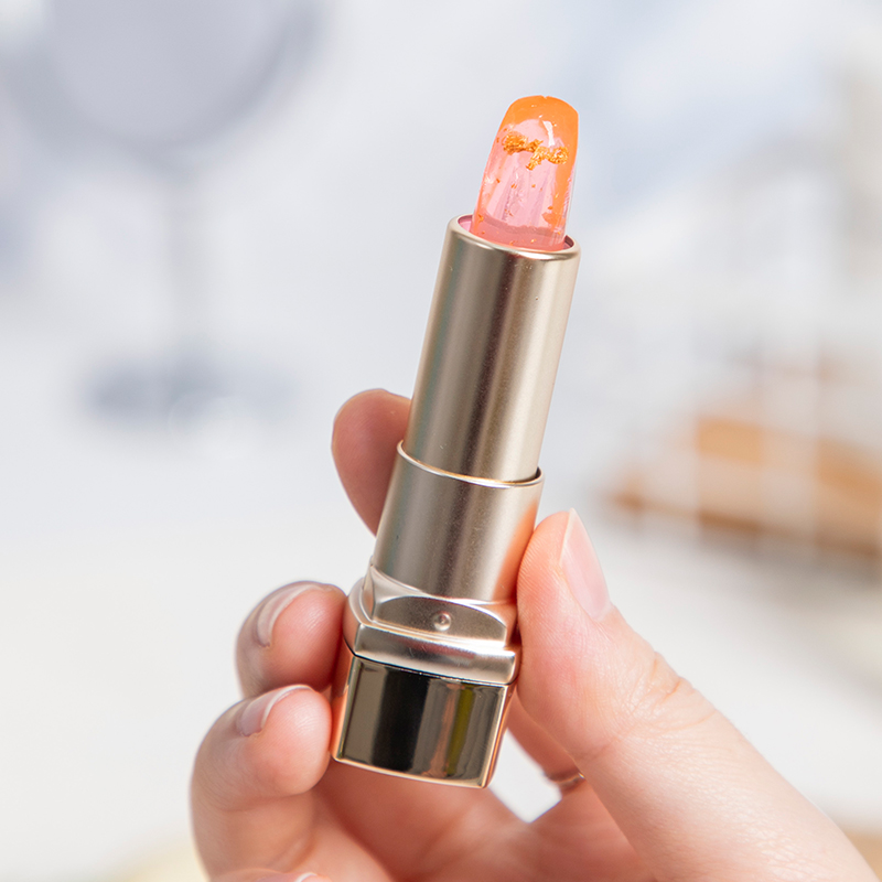 速抢！停产清仓大捡漏！超值2支装！华熙生物旗下！润熙泉 金箔PH值变色唇膏 滋润 修护 提气色3.5g/支