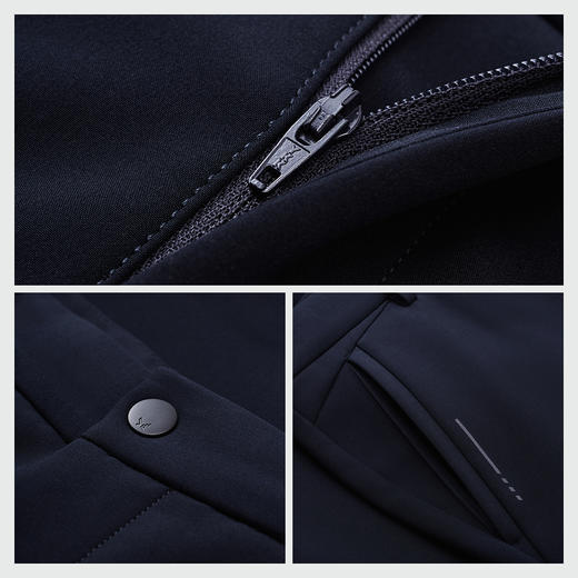 【网上年货节】【九牧王太空裤】B6F | 冬季藏青户外休闲裤 商品图3