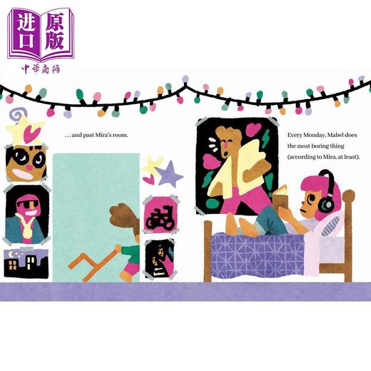 【中商原版】2026年凯迪克银奖 梅布尔的周一 Every Monday Mabel 英文原版 儿童绘本 图画故事书 进口童书 精装 获奖绘本精选 商品图3