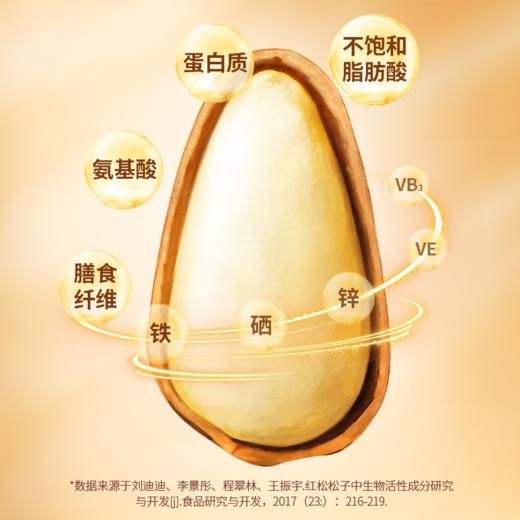 [唐老板专属]新农哥东北长白山红松500g罐装手剥红松子坚果休闲零食干果 商品图5