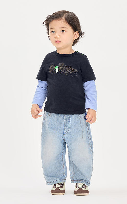 jnby  26年春款  长袖T恤  YQ2111250 商品图0