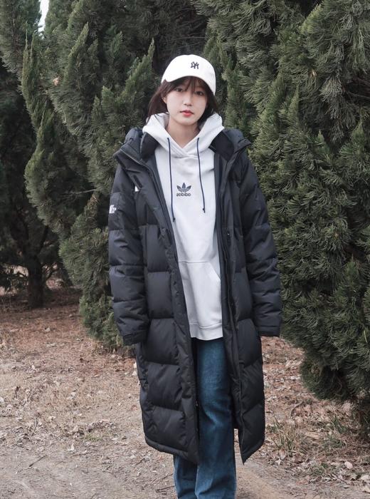 一店k （太漏了我的天！贸易公司 年终抄底！)这谁能受的了！行走的大棉被！户外巅峰品牌 高端旗舰系列~申敏儿同款 户外长款情侣款连帽羽绒服 商品图7