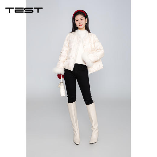 冬上新时尚新国风气质氛围感短羽绒外套2254235 商品图1