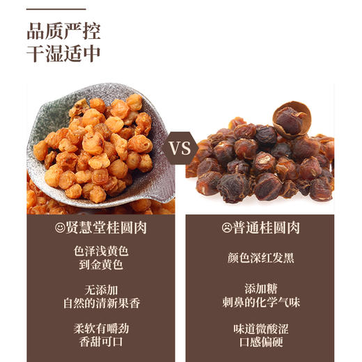 贤慧堂 高州地标桂圆肉250g*2 商品图3
