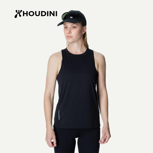 HOUDINI胡丁尼 Pace Air Tank空速女户外26夏新跑步健身无袖背心 840067 商品图2