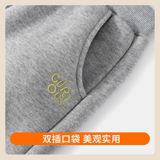 【加绒】【80-130】【可可鸭】儿童冬款保暖加绒卫裤 商品图7