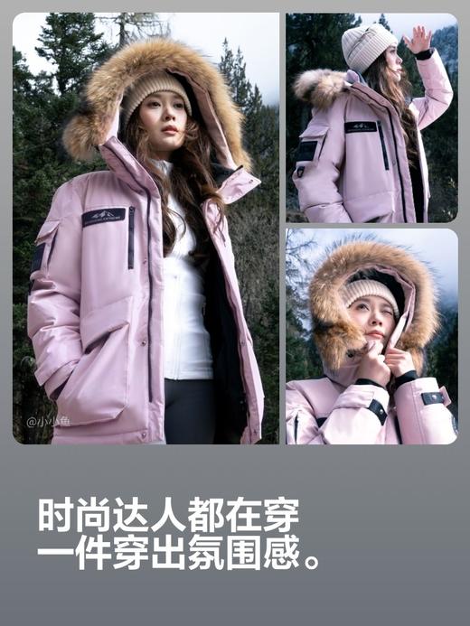 【加厚东北特供】波司登极寒90鹅绒25冬季新款女户外防风保暖毛领 商品图8