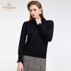 【5色可选】乔万尼木耳边勾花拼接半高领羊毛保暖打底衫毛衫ED4M827 商品缩略图10