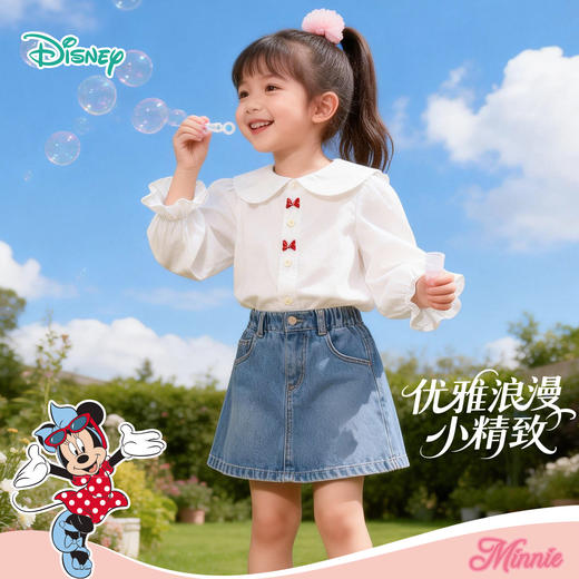 迪士尼新春限定女童长袖衬衫XD1ES012 商品图2