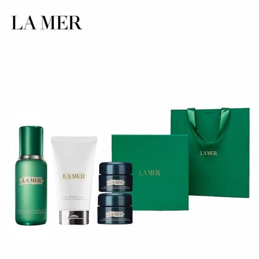 【节日礼盒】LAMER海蓝之谜礼盒装 精萃水150ml+洁面125ml 赠:晚霜7ml*2+礼盒礼袋 商品图6
