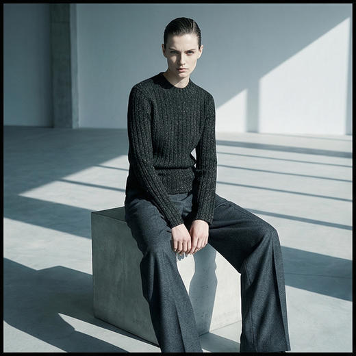 KINGDEER/KD 秋冬新款女式长袖羊绒衫L805705鹿王 红色 商品图2