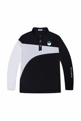 高尔夫服装男2025秋冬新款户外运动翻领长袖透气速干时尚高端订制