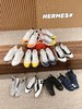 爱马仕情侣款休闲鞋 麂皮搭拼接网布运动鞋 男女同款（ZX*DBG) 商品缩略图0
