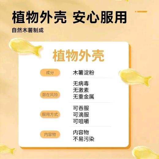 澳乐乳DHA藻油60粒/瓶备孕孕期哺乳期植物软胶囊海藻油黄金素孕妇dha藻油 商品图3