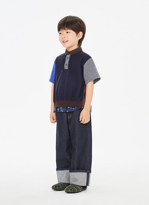 jnby  26年春款  牛仔九分裤  1Q2E13470 商品图5