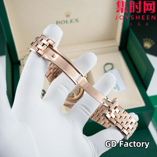 劳力士新款陆使型系列 全玫金透底 五珠带 男士腕表
搭载进口西铁城 商品图8