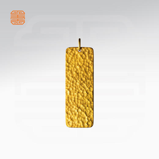 玺匠金铺《云影》足金9999 黄金吊坠挂件礼物 商品图3