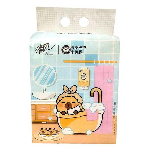 清风 净润肌棉柔巾悬挂式 180抽/包 商品图2