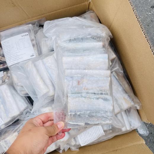 【海鲜生鲜】精品带鱼段 刀鱼4斤（每包约1000克 共2包 带鱼长10cm左右，宽3-5cm左右， 一条带鱼去头去尾切四段，带鱼带鱼肚）青岛顺丰/京东发货 {冷冻生鲜请及时签收冷冻保存} 商品图0