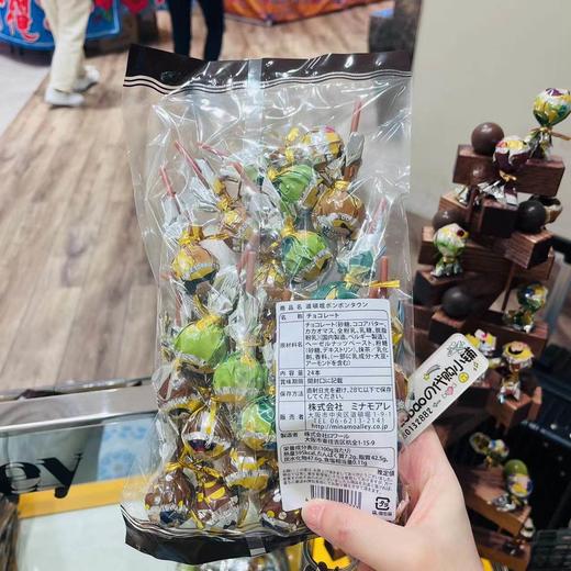 日本道顿堀BonBonTown系列24枚袋装巧克力棒棒糖 商品图1