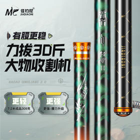 佳钓尼全新升级伏魔霸道轻量2.0大物竿台钓竿大物杆