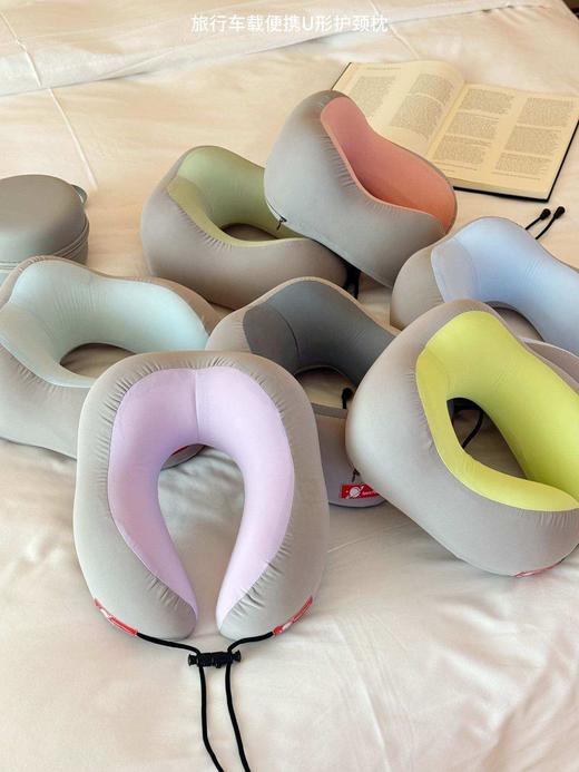 记忆棉u型枕旅行护颈枕飞机睡觉枕头脖枕颈椎脖子靠枕便携u形枕 商品图2