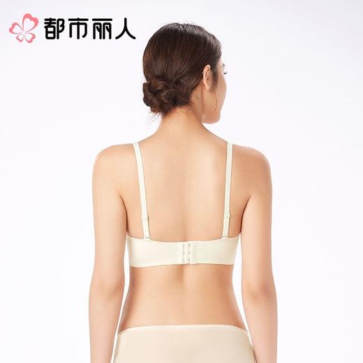 都市丽人内衣B杯中厚文胸蕾丝内衣3/4杯内衣三排四扣树脂胶圈LBC1C5 商品图4