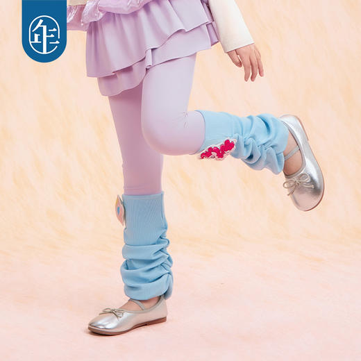 【云优选】小马宝莉联名年衣童装打底裤春季新款女童小马宝莉拼色打底裤 商品图4