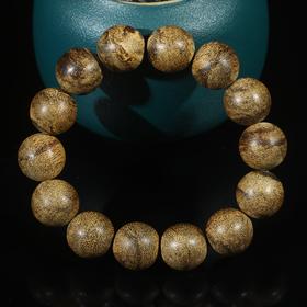 BC.BOF1.26-6   文莱老料手串，16.5mm，21.86g。