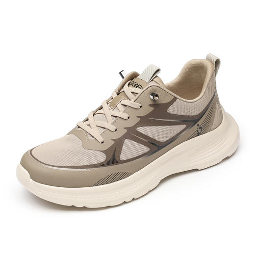 信诺厚底软底运动休闲鞋男中老年透气舒适户外跑步鞋2026春季新款N6C063-41 商品图3