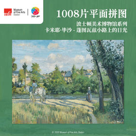 1008片 平面塑料拼图 U1166 波士顿美术博物馆系列 卡米耶・毕沙罗 蓬图瓦兹小路上的日光【Showpiece L】