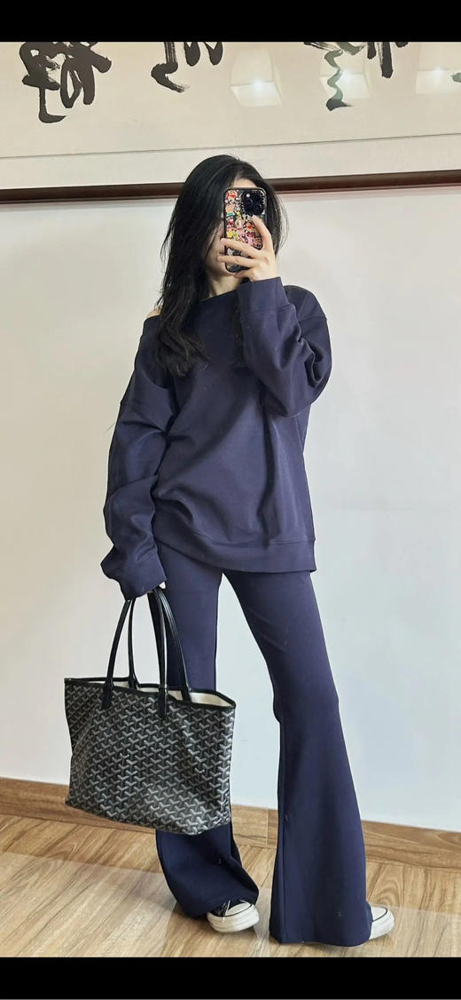 戈雅 Artois 老花 黑色 单肩包 商品图3