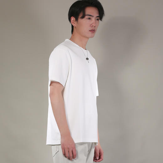 DRONKOO 2026 圆领净版基础款修身短袖T恤 商品图1
