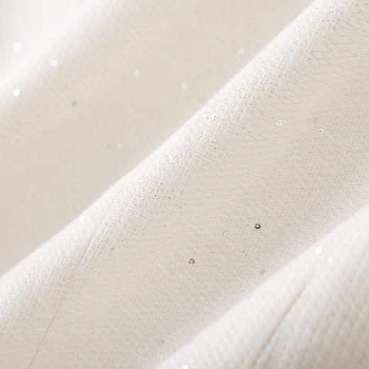 「高货wl」全新升级【铂金会员330/天猫449/差价119】(92237)洛诗琳法式小香风金丝亮片马甲2026春季新款时髦洋气收腰背心女 商品图3