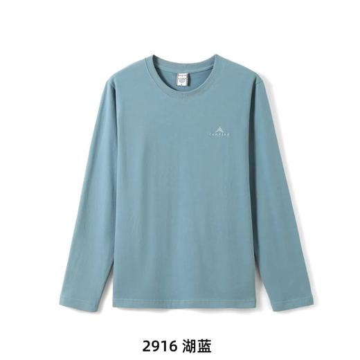 复古穿搭主流 100%水洗磨毛 软糯吸湿+亲肤透气 刺绣长袖T 商品图4