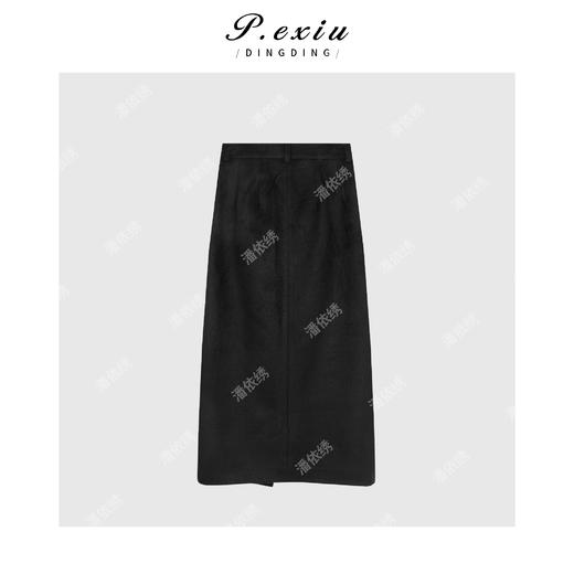 04-2潘依绣丁丁宠粉法式不规则腰头气质半身裙Q2368 商品图1