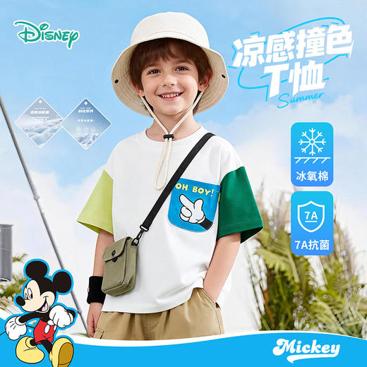 迪士尼男童短袖T恤ZD2FS003 商品图0