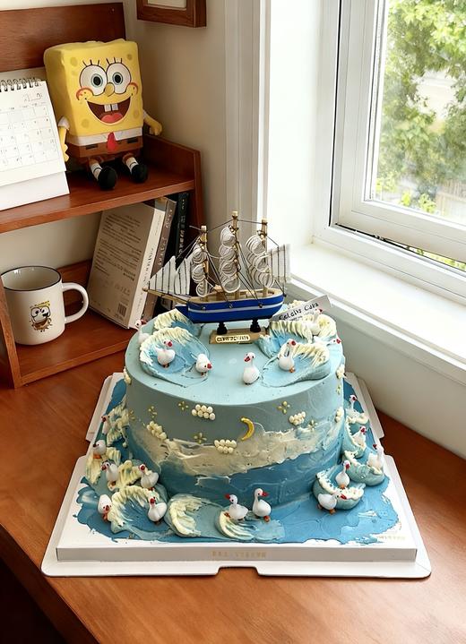 【优品系列】---蓝色海浪【乘风破浪时】 商品图1